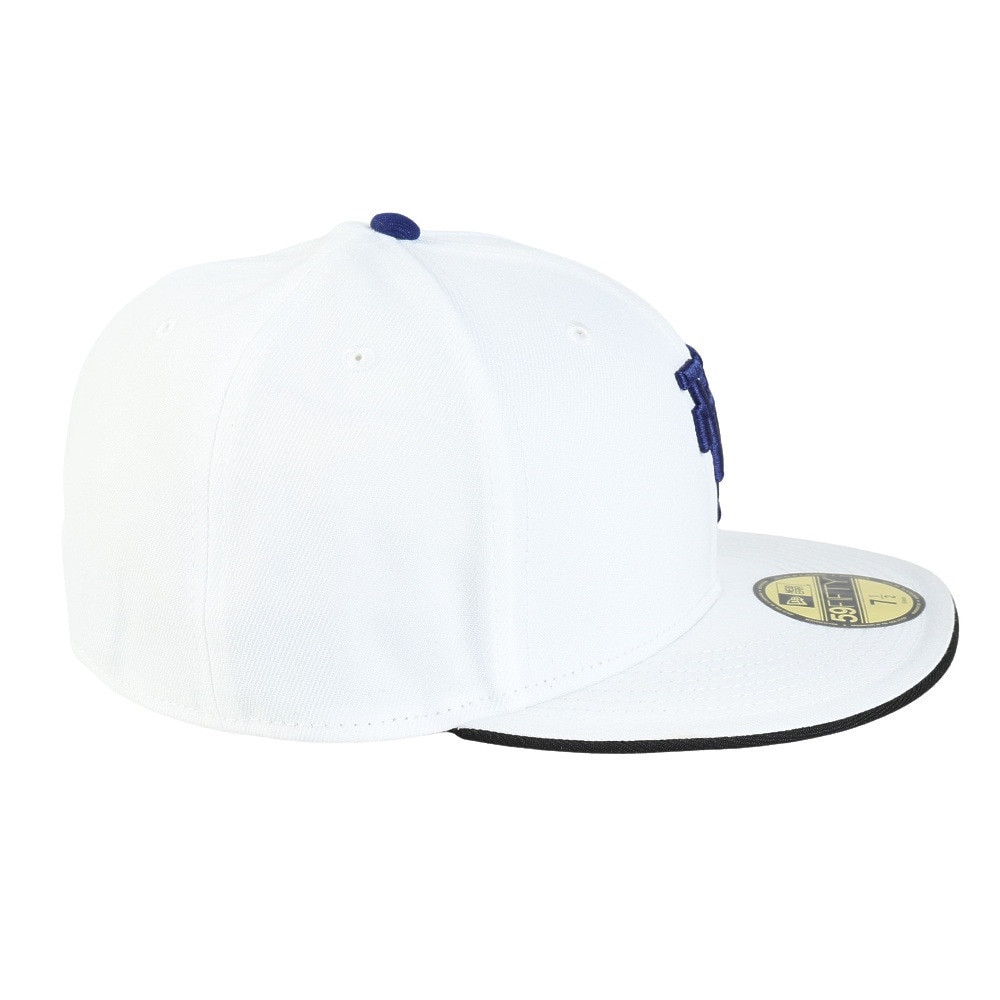 ニューエラ（NEW ERA）（メンズ、レディース）59FIFTY MLB Upside Down ロサンゼルス・ドジャース キャップ 14388822 白
