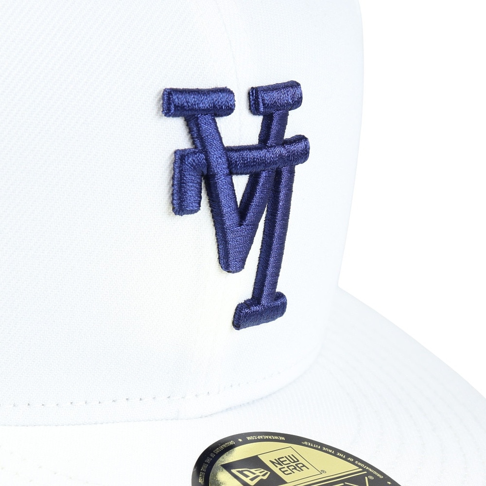 ニューエラ（NEW ERA）（メンズ、レディース）59FIFTY MLB Upside Down ロサンゼルス・ドジャース キャップ 14388822 白