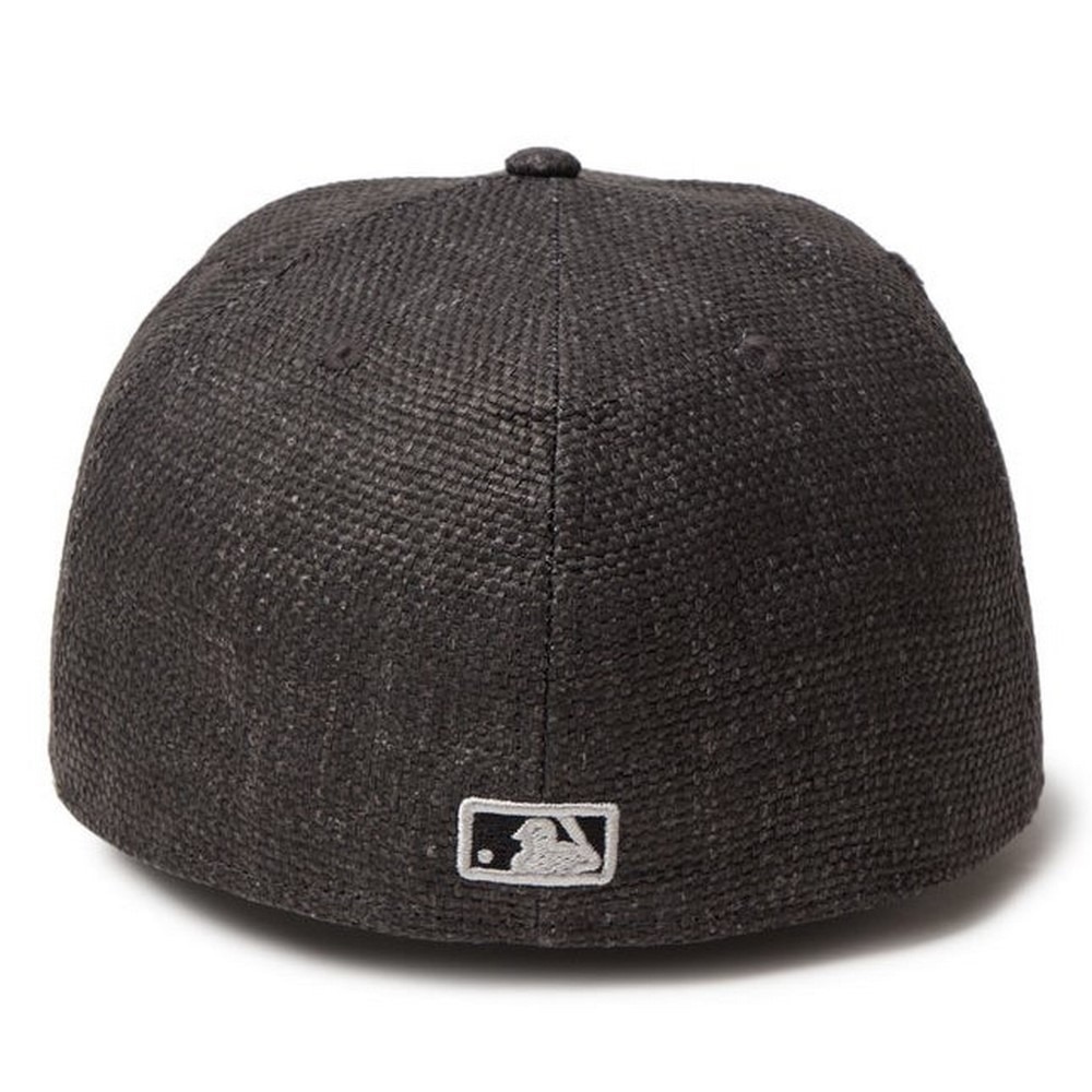 ニューエラ（NEW ERA）（メンズ、レディース）帽子 キャップ 59FIFTY 59FIFTY Paper ニューヨーク・ヤンキース 黒 S-Lサイズ (57-59cm) 14388832 スポーツキャップ
