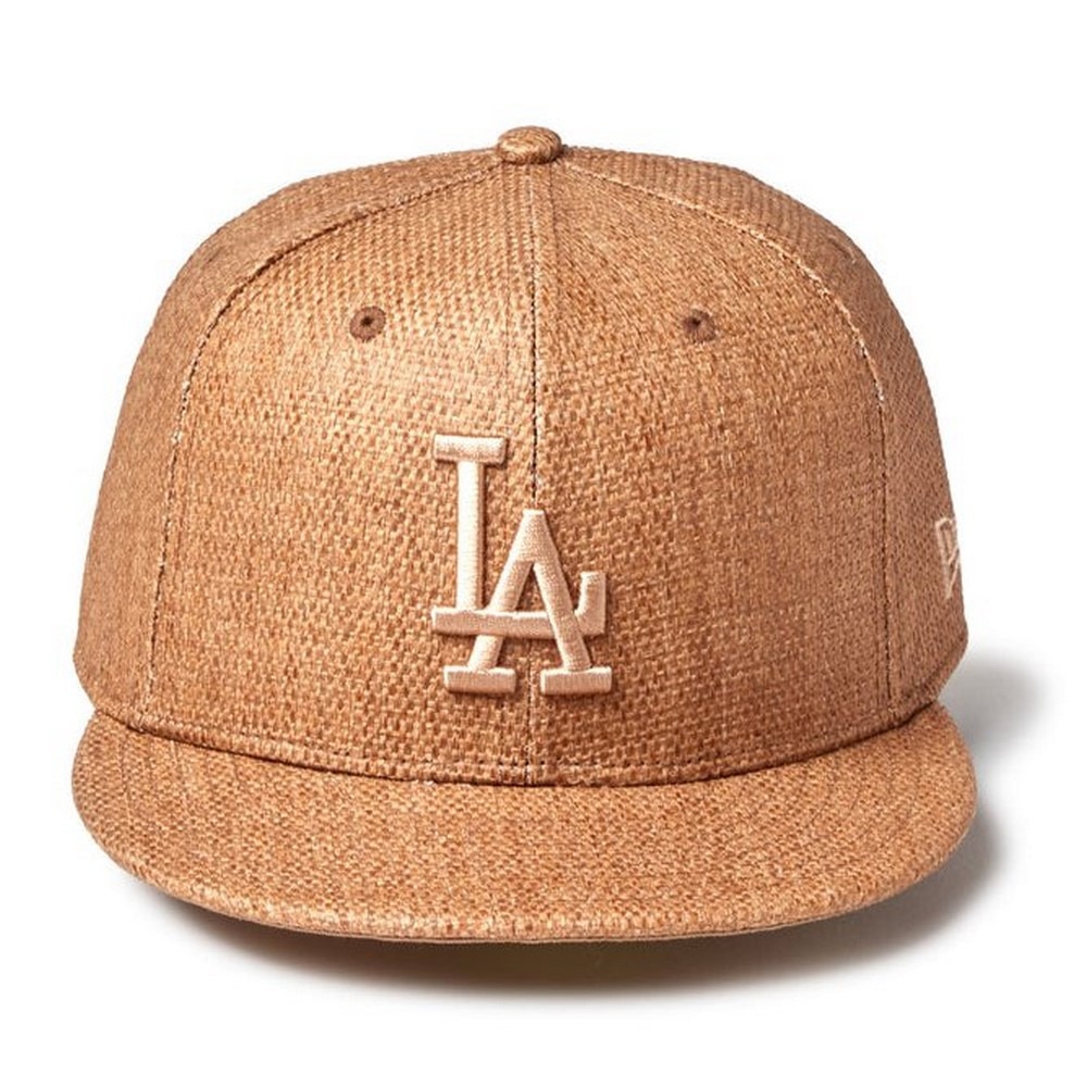 ニューエラ（NEW ERA）（メンズ、レディース）帽子 キャップ 5950 59FIFTY Paper ニューヨーク・ヤンキース ベージュ S-Lサイズ (57-59cm) 14388833 スポーツキャップ