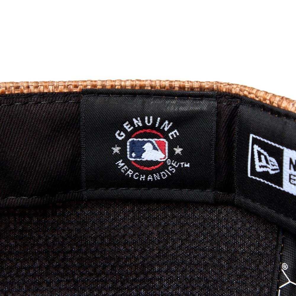 ニューエラ（NEW ERA）（メンズ、レディース）帽子 キャップ 5950 59FIFTY Paper ニューヨーク・ヤンキース ベージュ S-Lサイズ (57-59cm) 14388833 スポーツキャップ