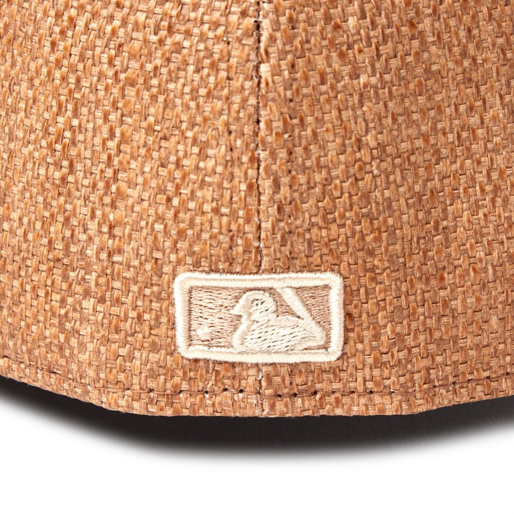 ニューエラ（NEW ERA）（メンズ、レディース）帽子 キャップ 5950 59FIFTY Paper ニューヨーク・ヤンキース ベージュ S-Lサイズ (57-59cm) 14388833 スポーツキャップ