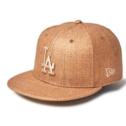 (メンズ、レディース)帽子 キャップ 5950 59FIFTY Paper ニューヨーク・ヤンキース ベージュ S-Lサイズ (57-59cm) 14388833 スポーツキャップ