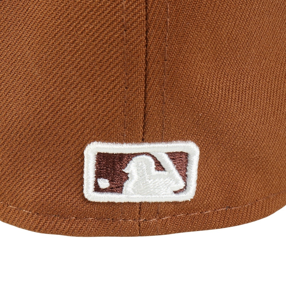 ニューエラ（NEW ERA）（メンズ、レディース）帽子 59FIFTY Pancakes ニューヨーク・ヤンキース ワインコークバイザー キャメル S-Lサイズ 14388834