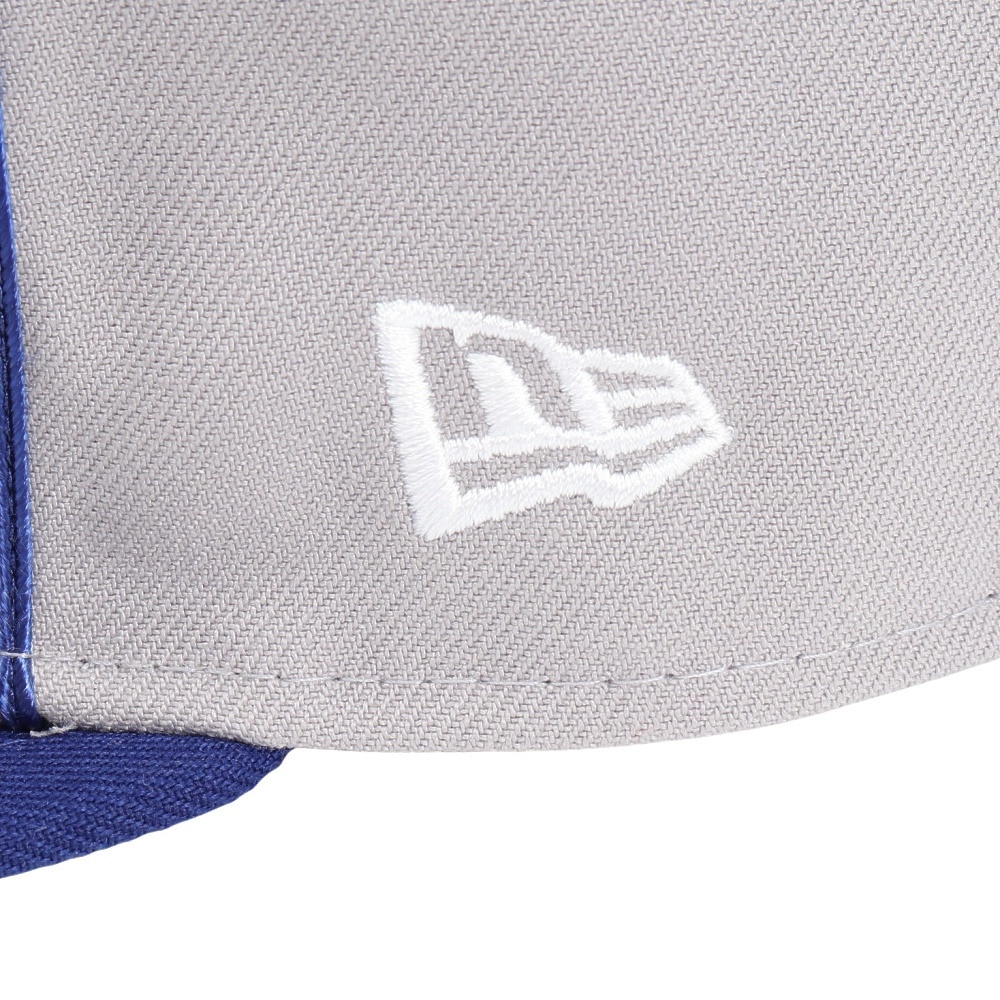 ニューエラ（NEW ERA）（メンズ）59FIFTY MLB Taping ロサンゼルス・ドジャース ダークロイヤルバイザー キャップ 14388851 グレー