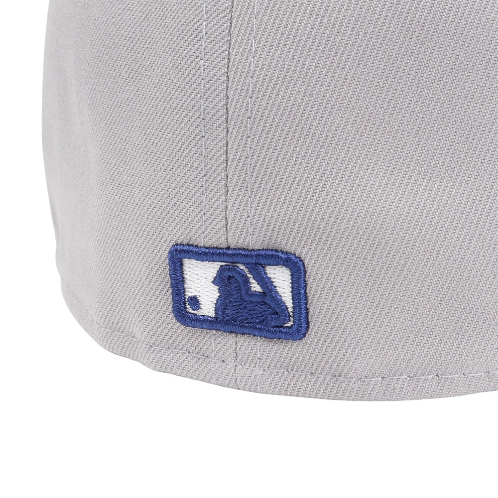 ニューエラ（NEW ERA）（メンズ）59FIFTY MLB Taping ロサンゼルス・ドジャース ダークロイヤルバイザー キャップ 14388851 グレー