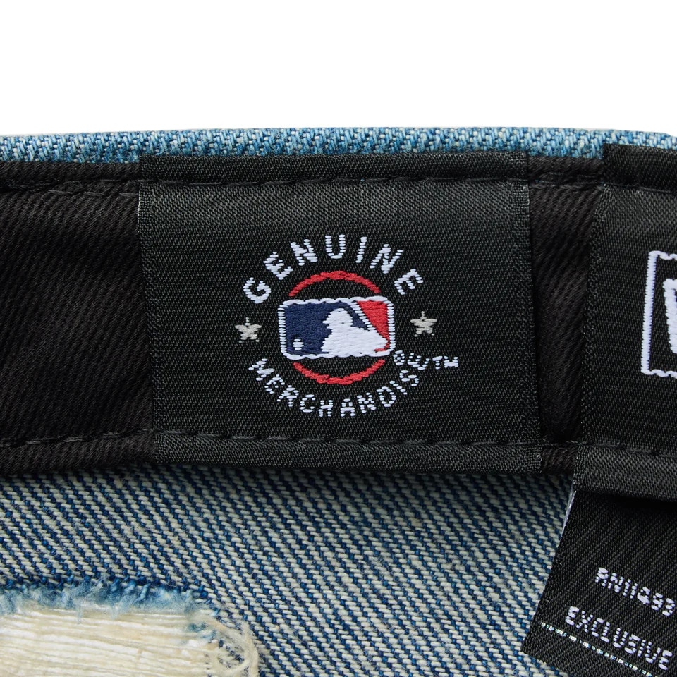 ニューエラ（NEW ERA）（メンズ、レディース）59FIFTY Damaged Series ニューヨーク・ヤンキース キャップ S-Lサイズ 14388855 軽量 シンプル サイズ調整