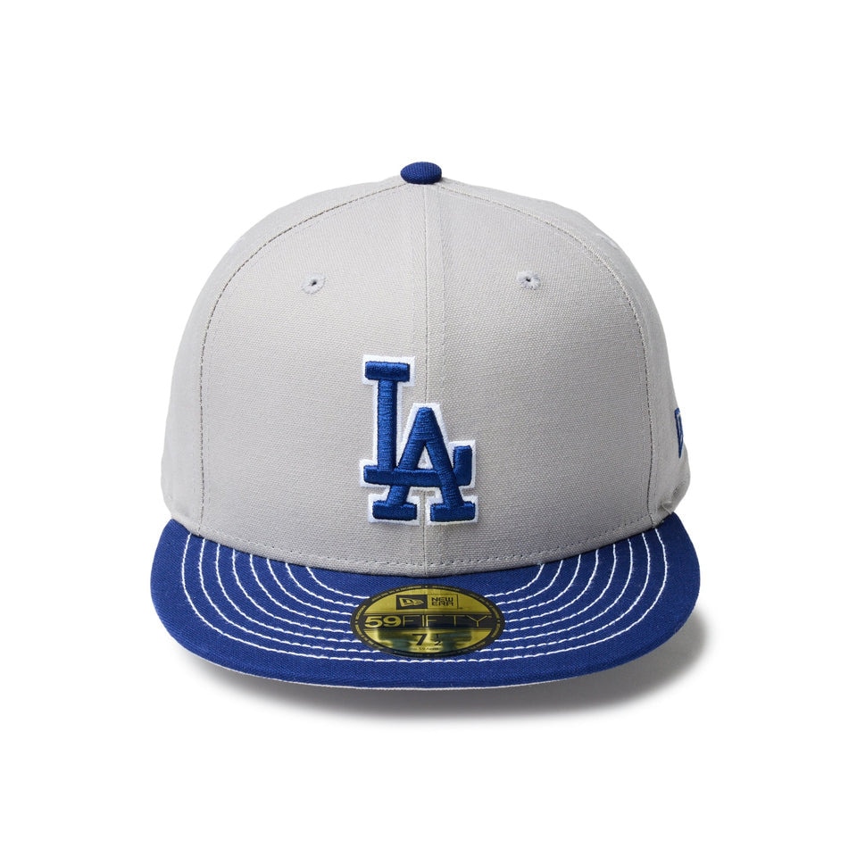 ニューエラ（NEW ERA）（メンズ、レディース）キャップ 59FIFTY Duck Canvas ロサンゼルス・ドジャース 14388861