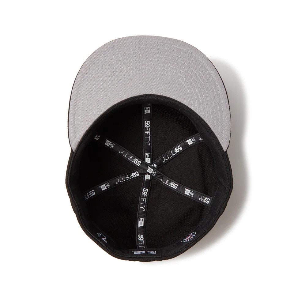ニューエラ（NEW ERA）（メンズ、レディース）59FIFTY MLB GORE-TEX ロサンゼルス・ドジャース キャップ 黒 S-Lサイズ 14457396