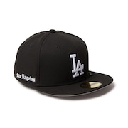 (メンズ、レディース)59FIFTY MLB GORE-TEX ロサンゼルス・ドジャース キャップ 黒 S-Lサイズ 14457396