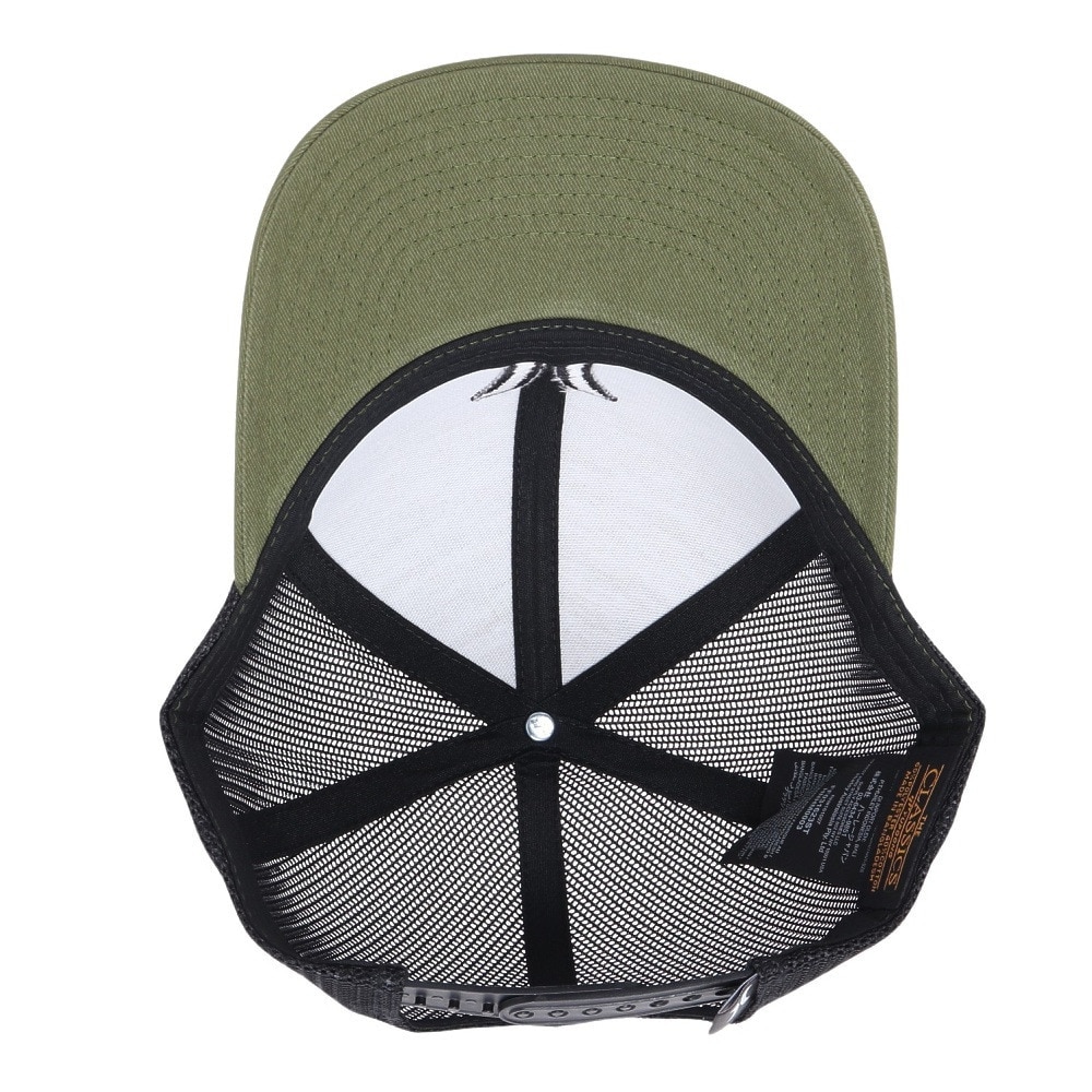 ハーレー（HURLEY）（メンズ）キャップ ゴルフ デル マール トラッカー オリーブ 57.5-61センチHNHM0003-395 メッシュ ブランドロゴ 日焼け対策 日差し対策