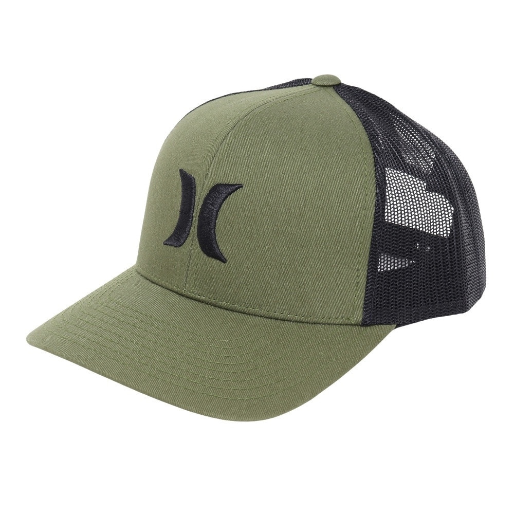ハーレー（HURLEY）（メンズ）キャップ ゴルフ デル マール トラッカー オリーブ 57.5-61センチHNHM0003-395 メッシュ ブランドロゴ 日焼け対策 日差し対策