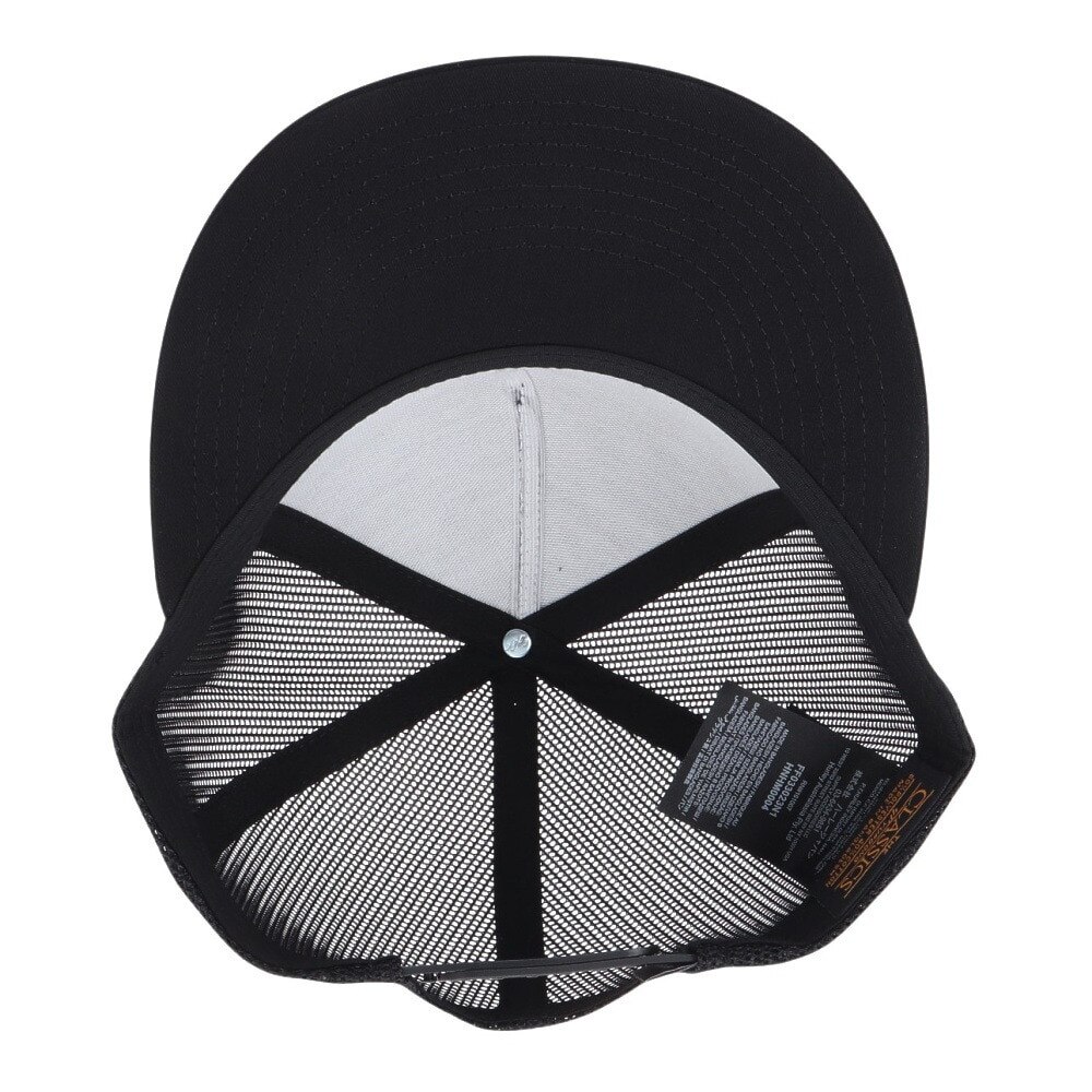 ハーレー（HURLEY）（メンズ）キャップ アイコン ソリッド フラット トラッカー 黒 58-61.5cm HNHM0004 010 メッシュ ブランドロゴ 日焼け対策 日差し対策