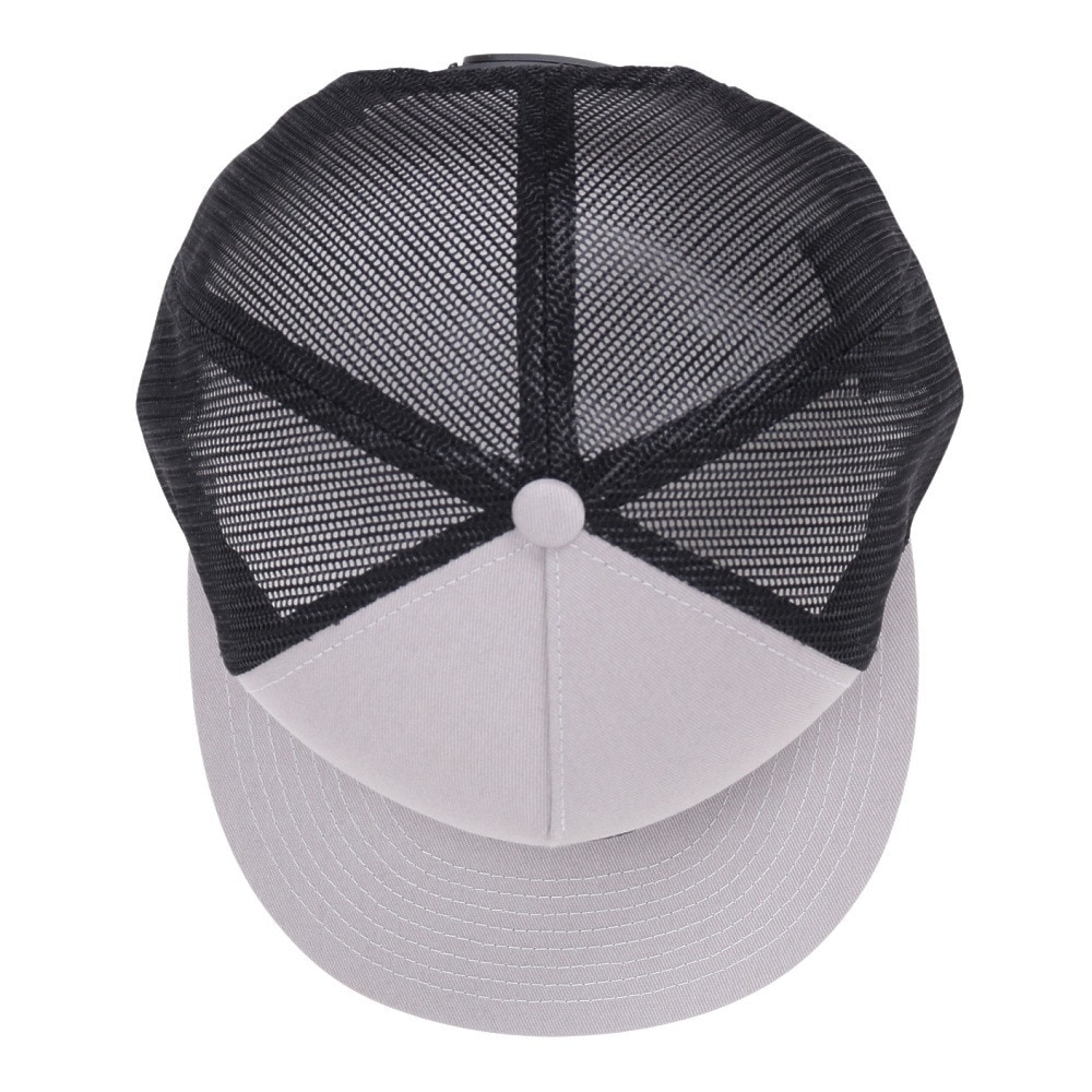 ハーレー（HURLEY）（メンズ）キャップ アイコン ソリッド フラット トラッカー グレー 58-61.5センチHNHM0004 012 アジャスター付き メッシュ 日焼け対策 