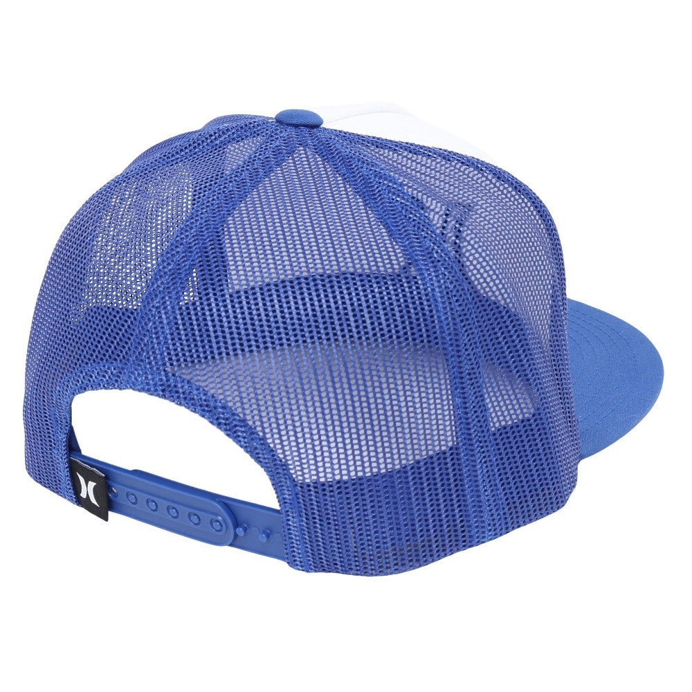 ハーレー（HURLEY）（メンズ）キャップ アイコン ソリッド フラット トラッカーロイヤルブルー 58-61.5センチ HNHM0004 480 アジャスター付き メッシュ 