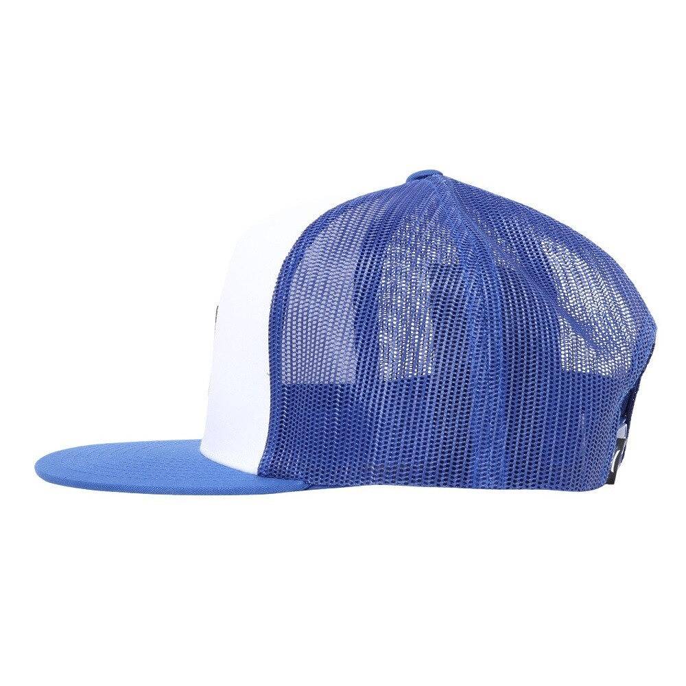 ハーレー（HURLEY）（メンズ）キャップ アイコン ソリッド フラット トラッカーロイヤルブルー 58-61.5センチ HNHM0004 480 アジャスター付き メッシュ 