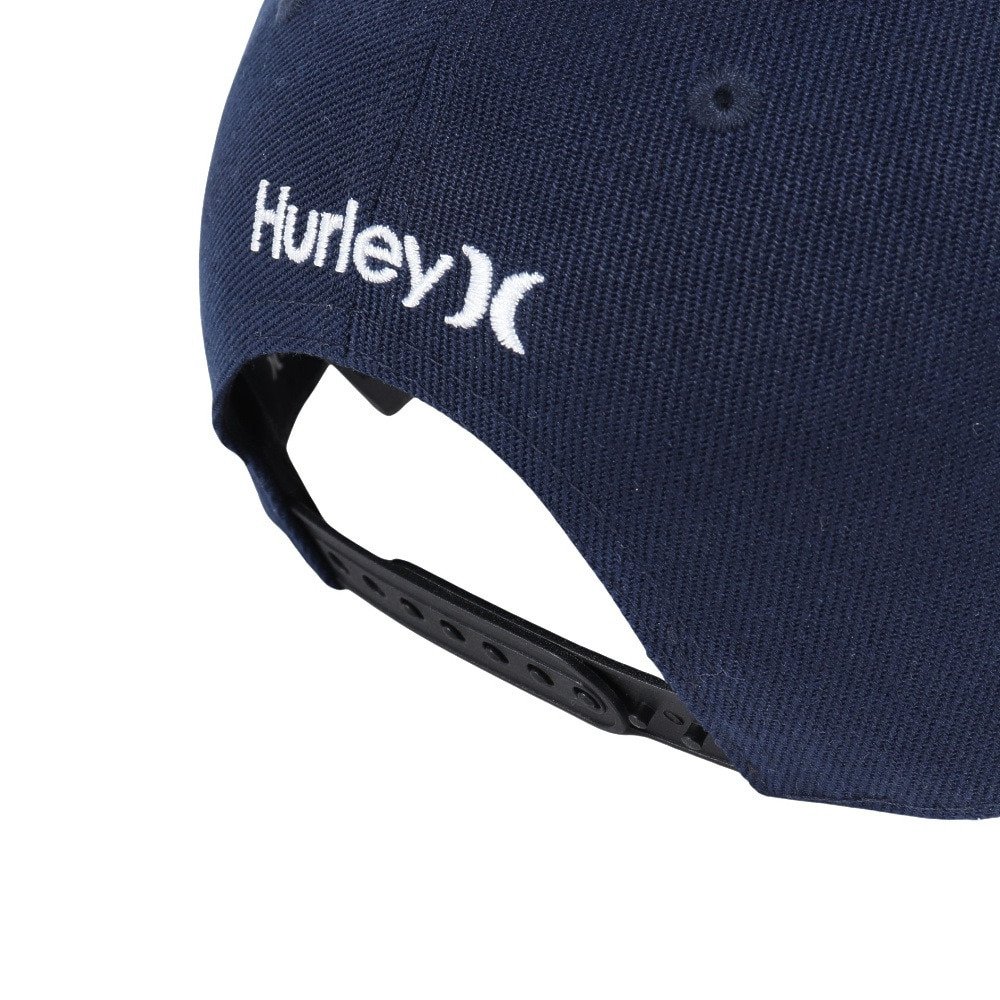 ハーレー（HURLEY）（メンズ）帽子 6パネル H ロゴキャップ 紺