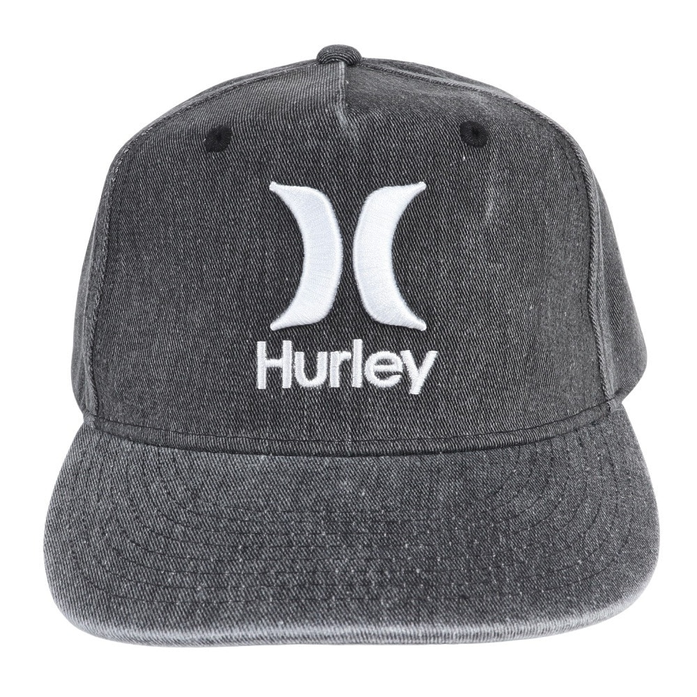 ハーレー（HURLEY）（メンズ）帽子 PIGMENT SB キャップ 黒 MHW2411043-BLK スポーツキャップ 日除け 日焼け対策 日差し対策 ロゴ シンプル