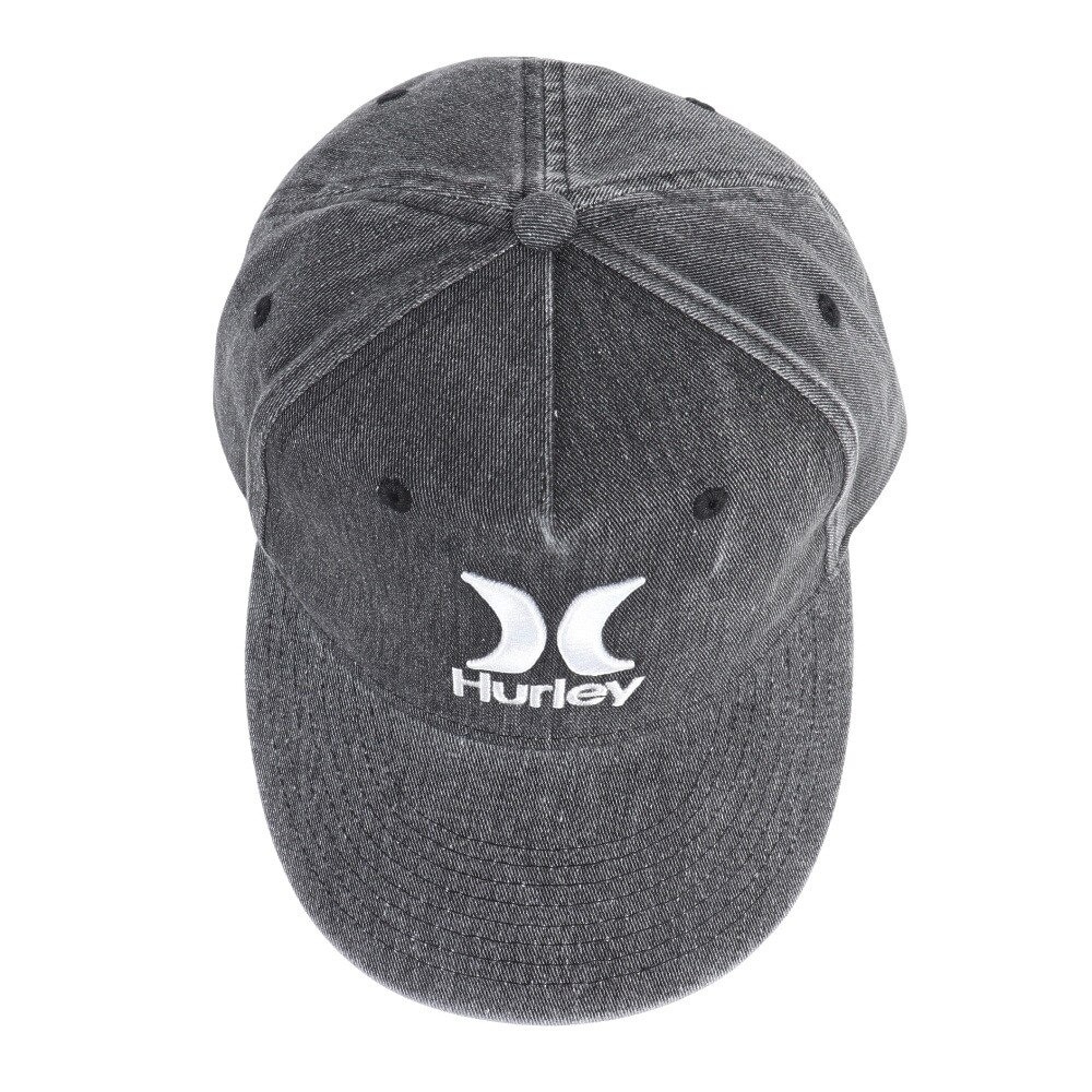 ハーレー（HURLEY）（メンズ）帽子 PIGMENT SB キャップ 黒 MHW2411043-BLK スポーツキャップ 日除け 日焼け対策 日差し対策 ロゴ シンプル