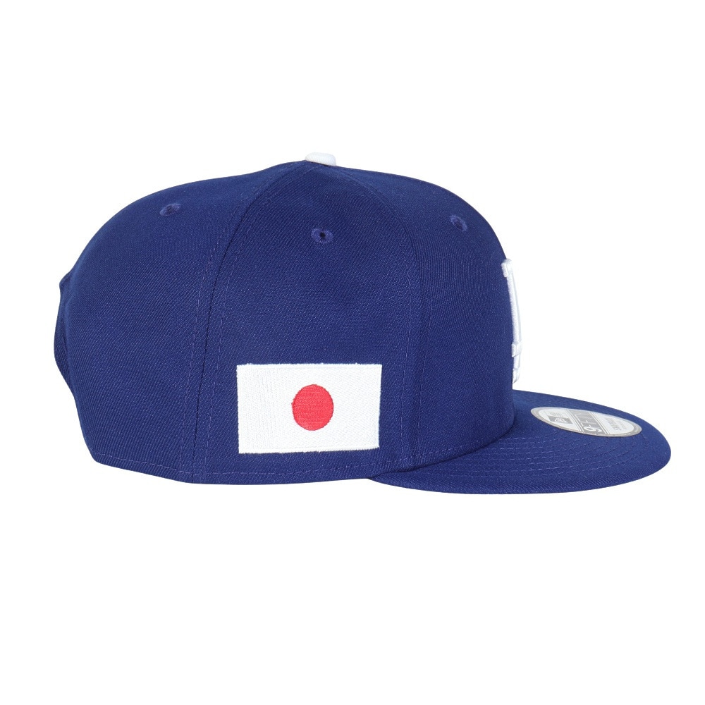 ニューエラ（NEW ERA）（メンズ、レディース）キャップ 9FIFTY MLB Japan Flag ロサンゼルス・ドジャース 14517902 ロイヤルブルー