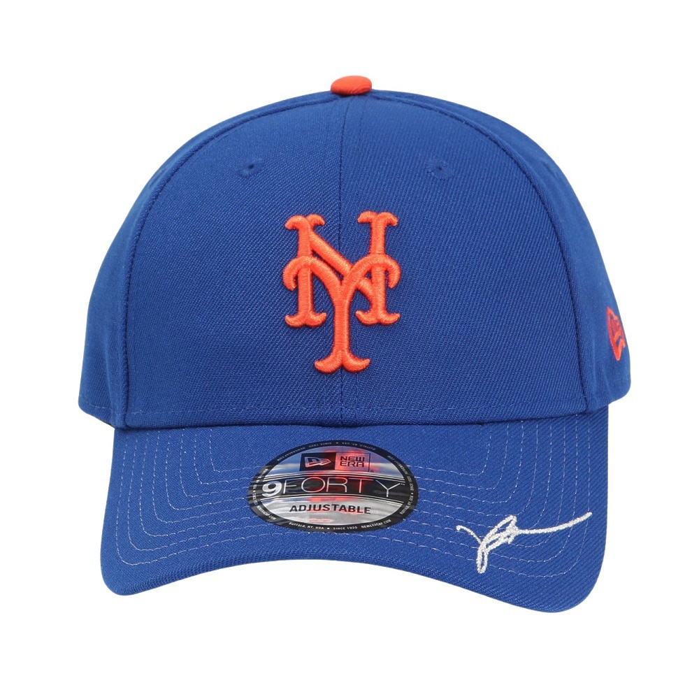 ニューエラ（NEW ERA）（メンズ、レディース）キャップ 9FORTY MLB Signature ニューヨーク・メッツ 千賀滉大 14517912 ロイヤルブルー