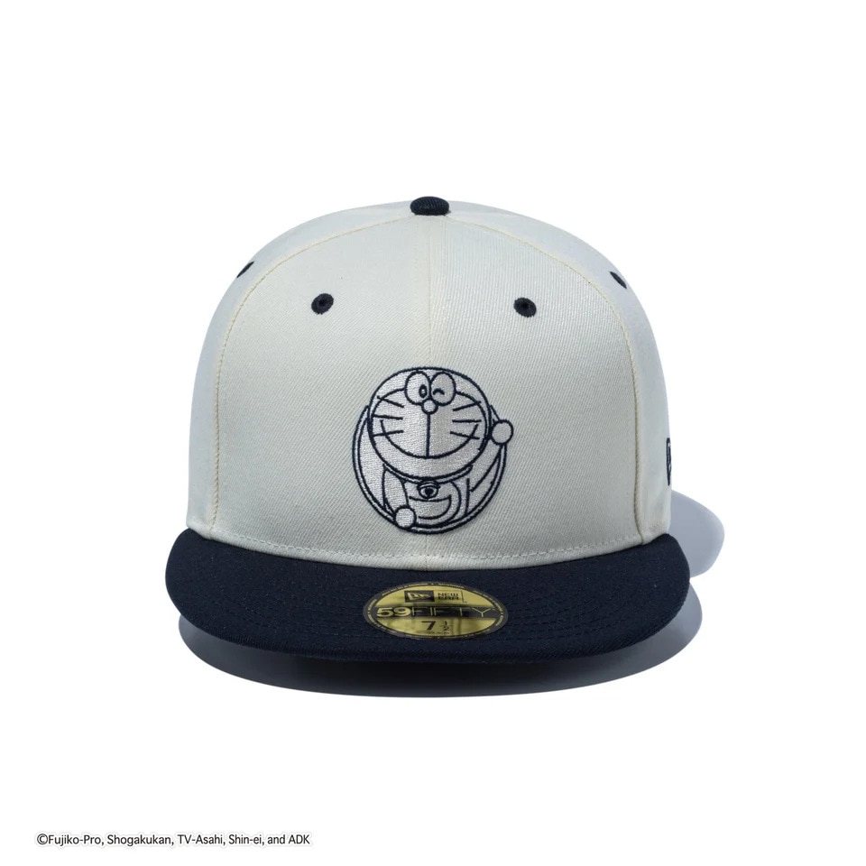 ニューエラ（NEW ERA）（メンズ、レディース）キャップ 59FIFTY ドラえもん ドローイング 14520630