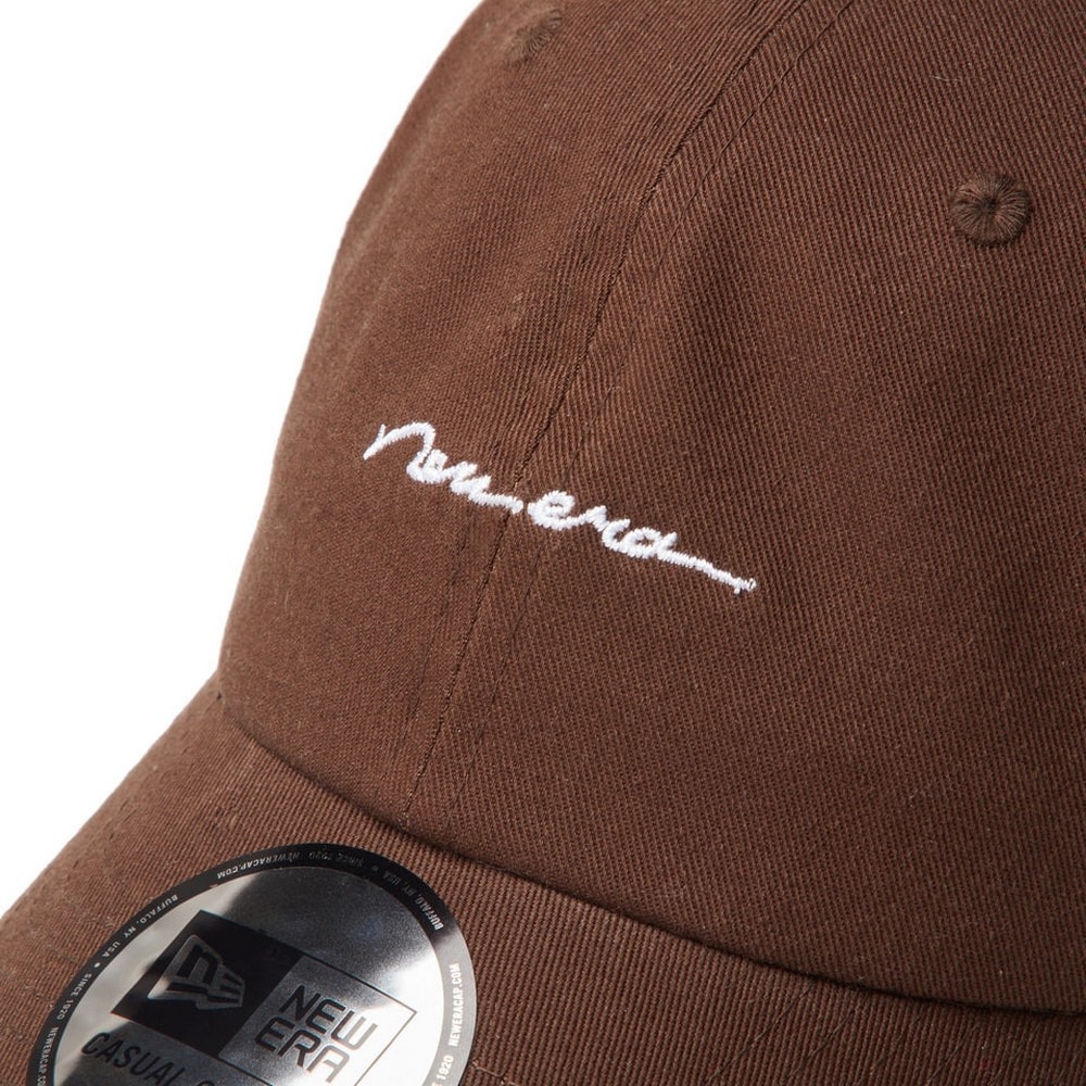 ニューエラ（NEW ERA）（メンズ、レディース）キャップ カジュアルクラシック Handwritten ロゴ ウォルナット 14307351