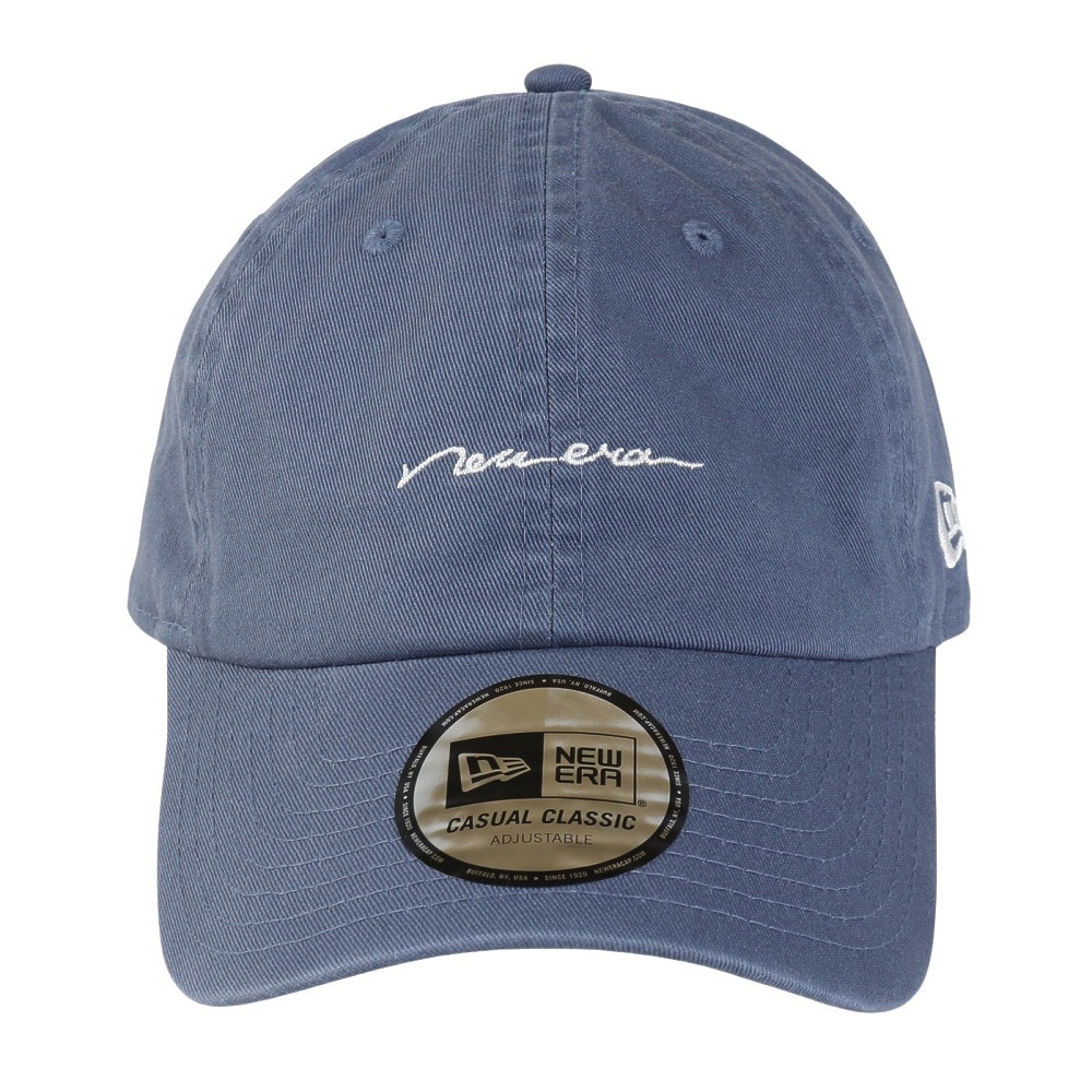 ニューエラ（NEW ERA）（メンズ、レディース）カジュアルクラシック Handwritten Logo キャップ 14307352 スレート