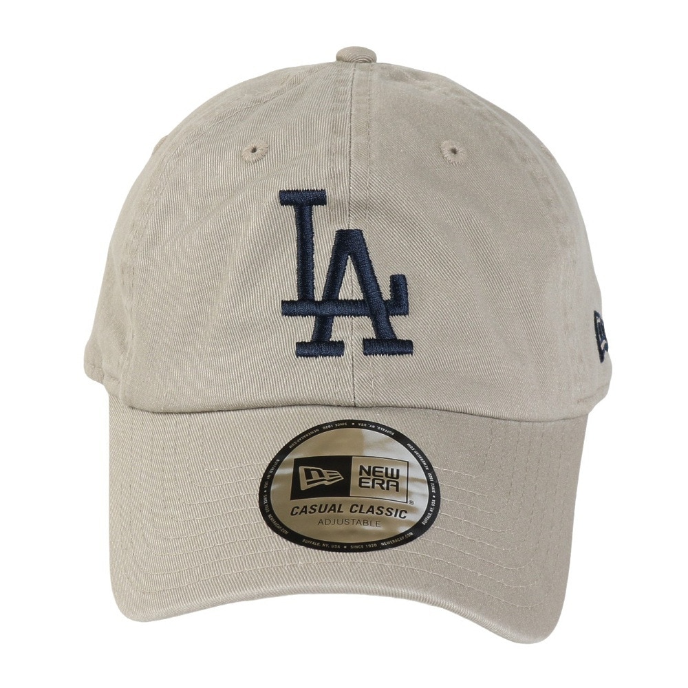 ニューエラ（NEW ERA）（メンズ、レディース）カジュアルクラシック MLB Under Visor Logo ロサンゼルス ドジャース ペブル キャップ 14307374