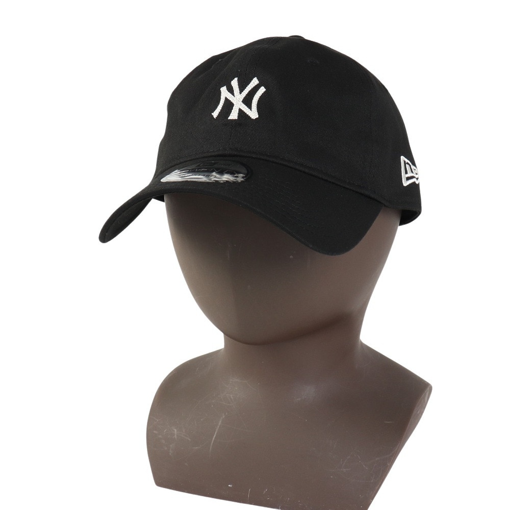 ニューエラ（NEW ERA）（メンズ、レディース）9TWENTY MLB Chain Stitch ニューヨーク ヤンキース キャップ 14307622 ブラック