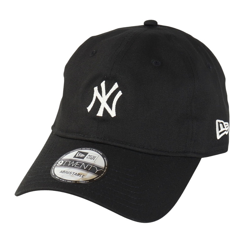 ニューエラ（NEW ERA）（メンズ、レディース）9TWENTY MLB Chain Stitch ニューヨーク ヤンキース キャップ 14307622 ブラック