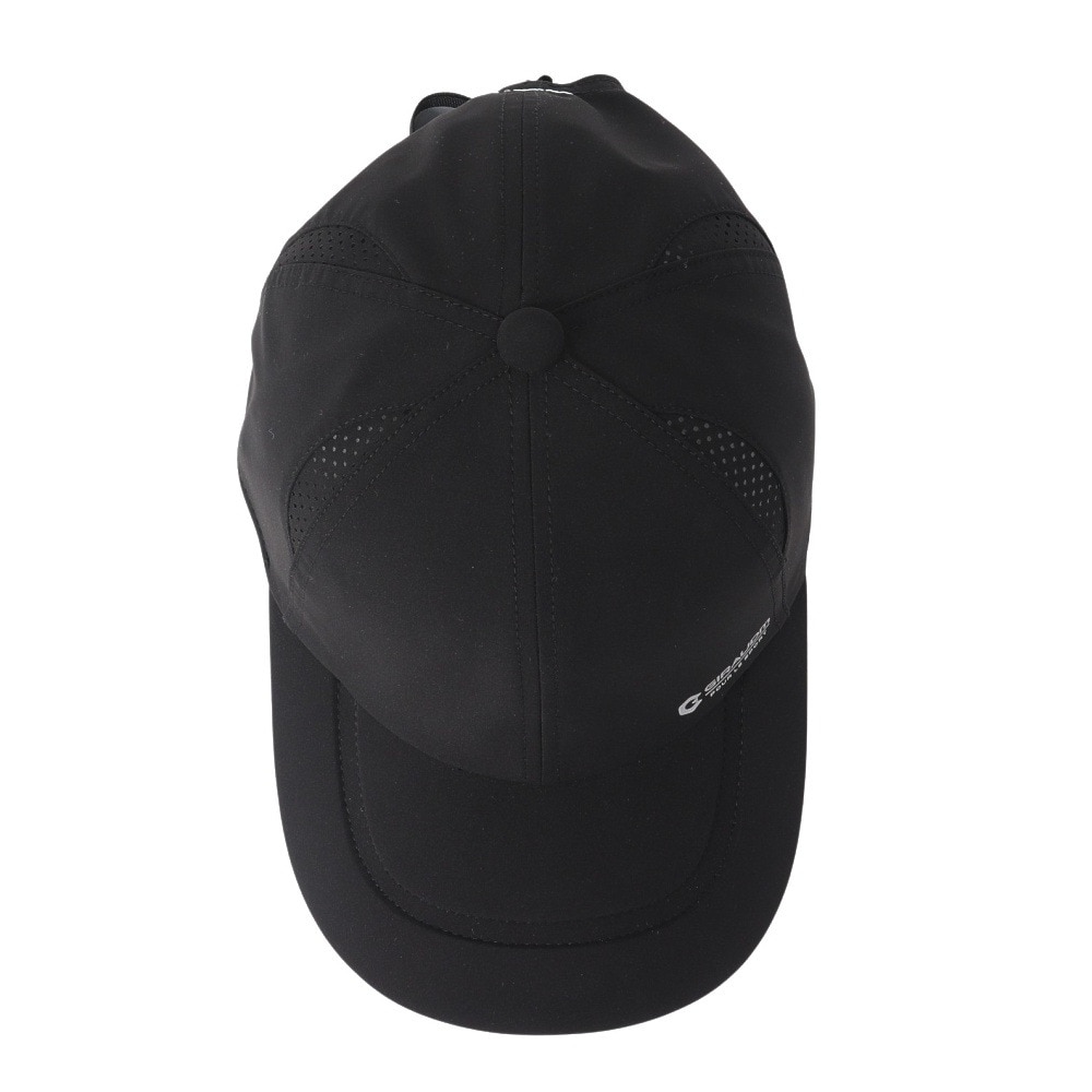 ジローム（GIRAUDM）（メンズ）帽子 ベンチレーション キャップ 黒 CP5S0004-WA897-GRST BLK 吸汗速乾 リフレクター 接触冷感 シンプル カジュアル 通気性