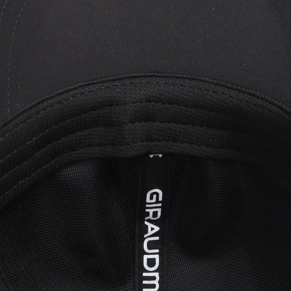 ジローム（GIRAUDM）（メンズ）帽子 ベンチレーション キャップ 黒 CP5S0004-WA897-GRST BLK 吸汗速乾 リフレクター 接触冷感 シンプル カジュアル 通気性
