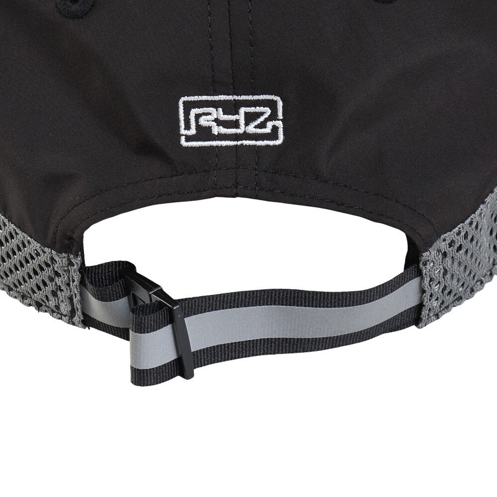 ライズ（RYZ）（メンズ）バーチカルロゴキャップ RZ20ST25SS0033 GRY 吸汗速乾 接触冷感 リフレクター スポーツキャップ ファッション おしゃれ 日除け 