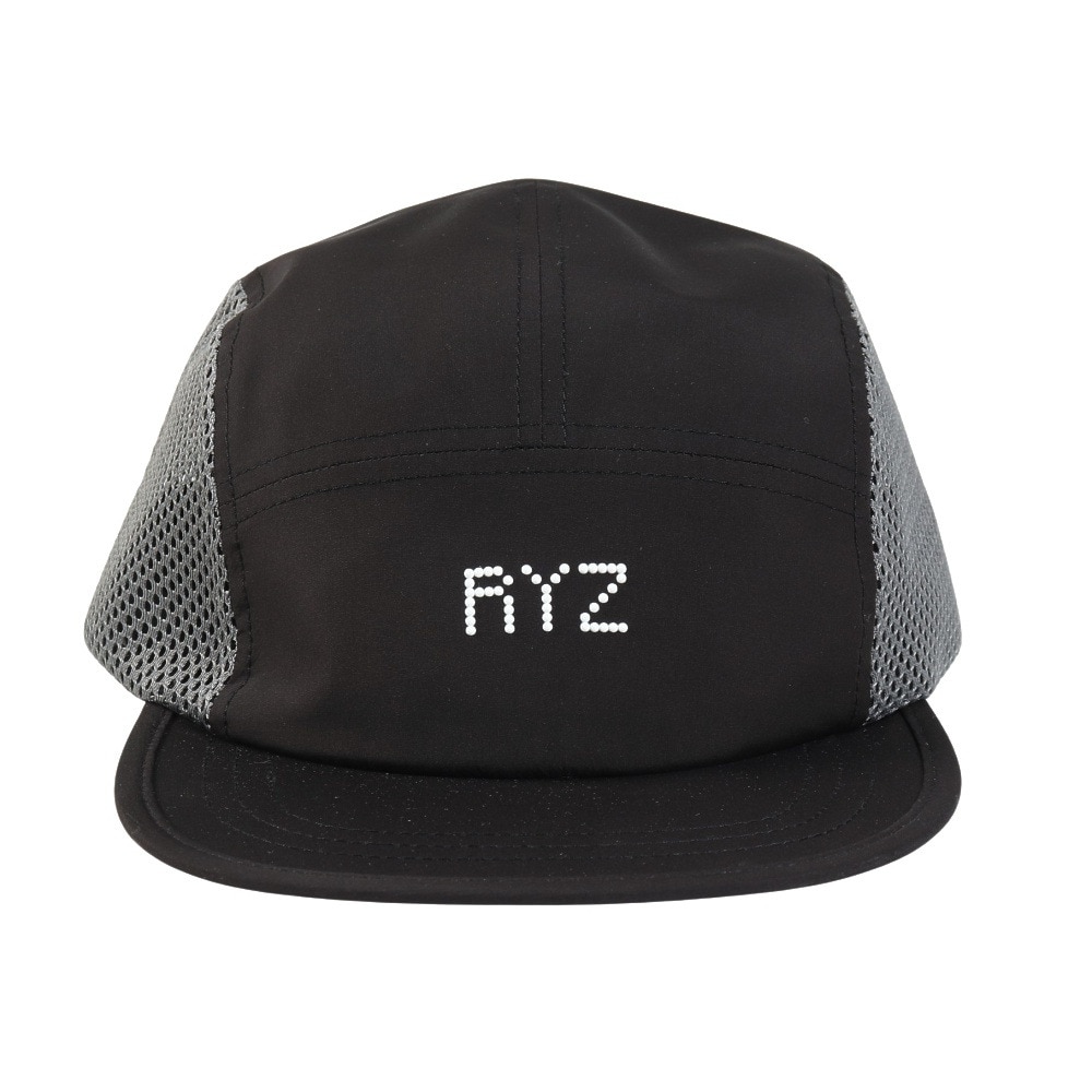 ライズ（RYZ）（メンズ）ジェットキャップ ドットロゴ  黒 RZ20ST25SS0034 BLK 吸汗速乾 接触冷感 リフレクター スポーツキャップ ファッション おしゃれ 