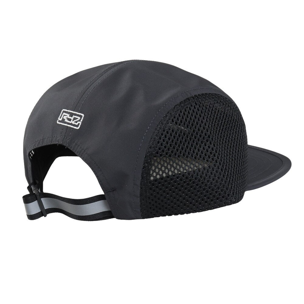 ライズ（RYZ）（メンズ）ジェットキャップ ドット ロゴチャコールグレー RZ20ST25SS0034 CGRY 吸汗速乾 接触冷感 リフレクター スポーツキャップ ファッション