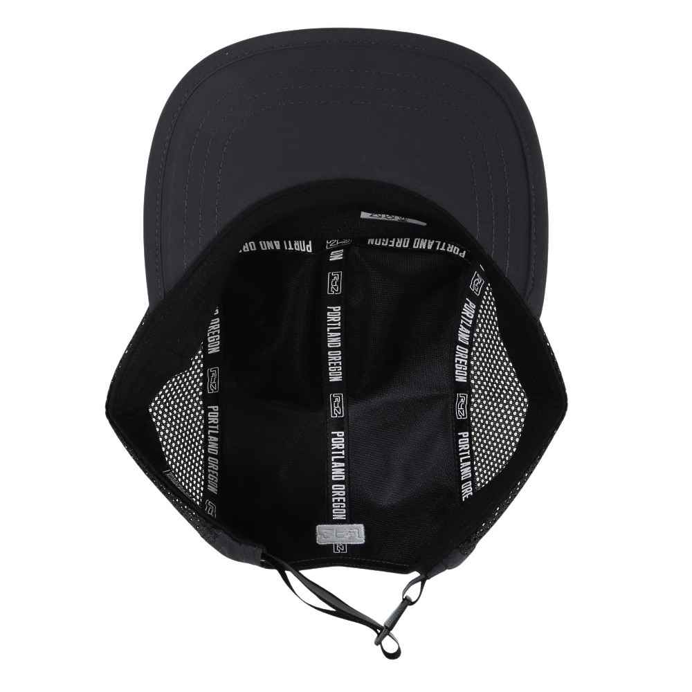 ライズ（RYZ）（メンズ）ジェットキャップ ドット ロゴチャコールグレー RZ20ST25SS0034 CGRY 吸汗速乾 接触冷感 リフレクター スポーツキャップ ファッション