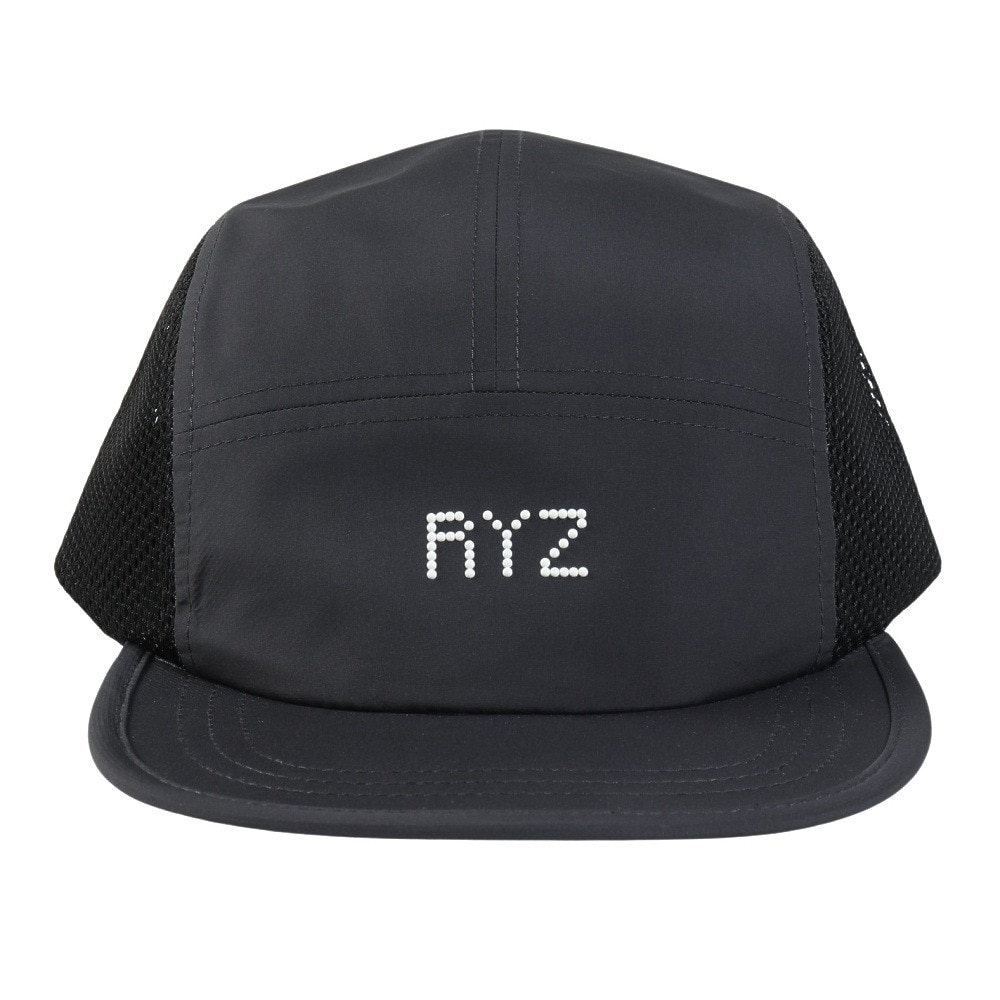 ライズ（RYZ）（メンズ）ジェットキャップ ドット ロゴチャコールグレー RZ20ST25SS0034 CGRY 吸汗速乾 接触冷感 リフレクター スポーツキャップ ファッション