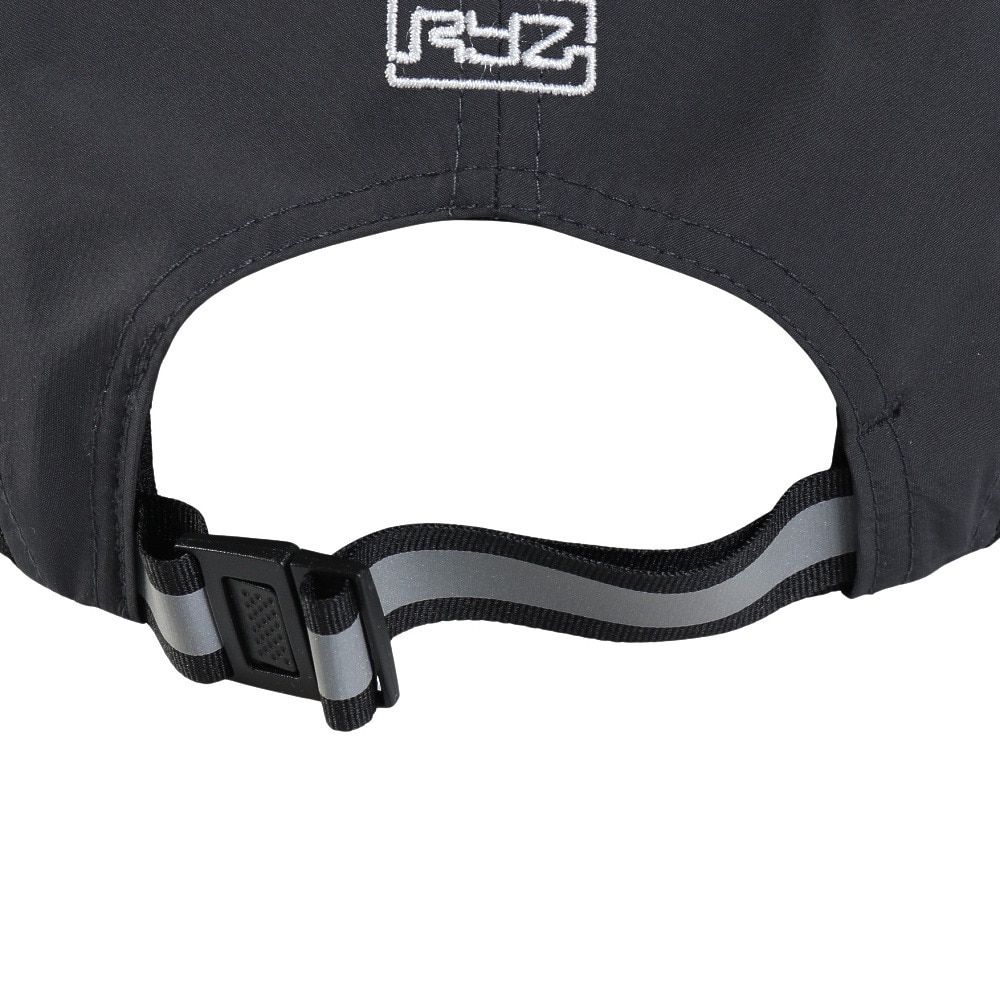 ライズ（RYZ）（メンズ）ジェットキャップ ドット ロゴチャコールグレー RZ20ST25SS0034 CGRY 吸汗速乾 接触冷感 リフレクター スポーツキャップ ファッション