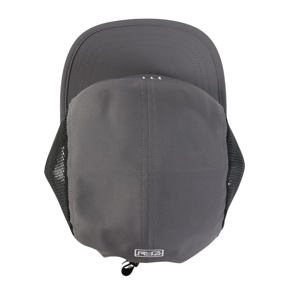 ライズ（RYZ）（メンズ）ジェットキャップ ドットロゴ グレー RZ20ST25SS0034 GRY 吸汗速乾 接触冷感 リフレクター スポーツキャップ ファッション日除け