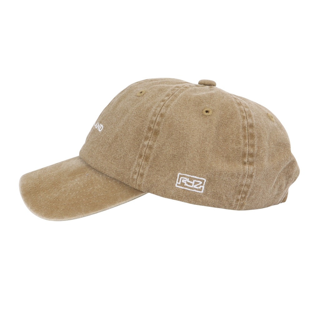 ライズ（RYZ）（メンズ）帽子 スモールロゴピグメントキャップ  ベージュ RZ20ST25SS0035 BEG カジュアル ファッション おしゃれ スト系 お出かけ 旅行 デート