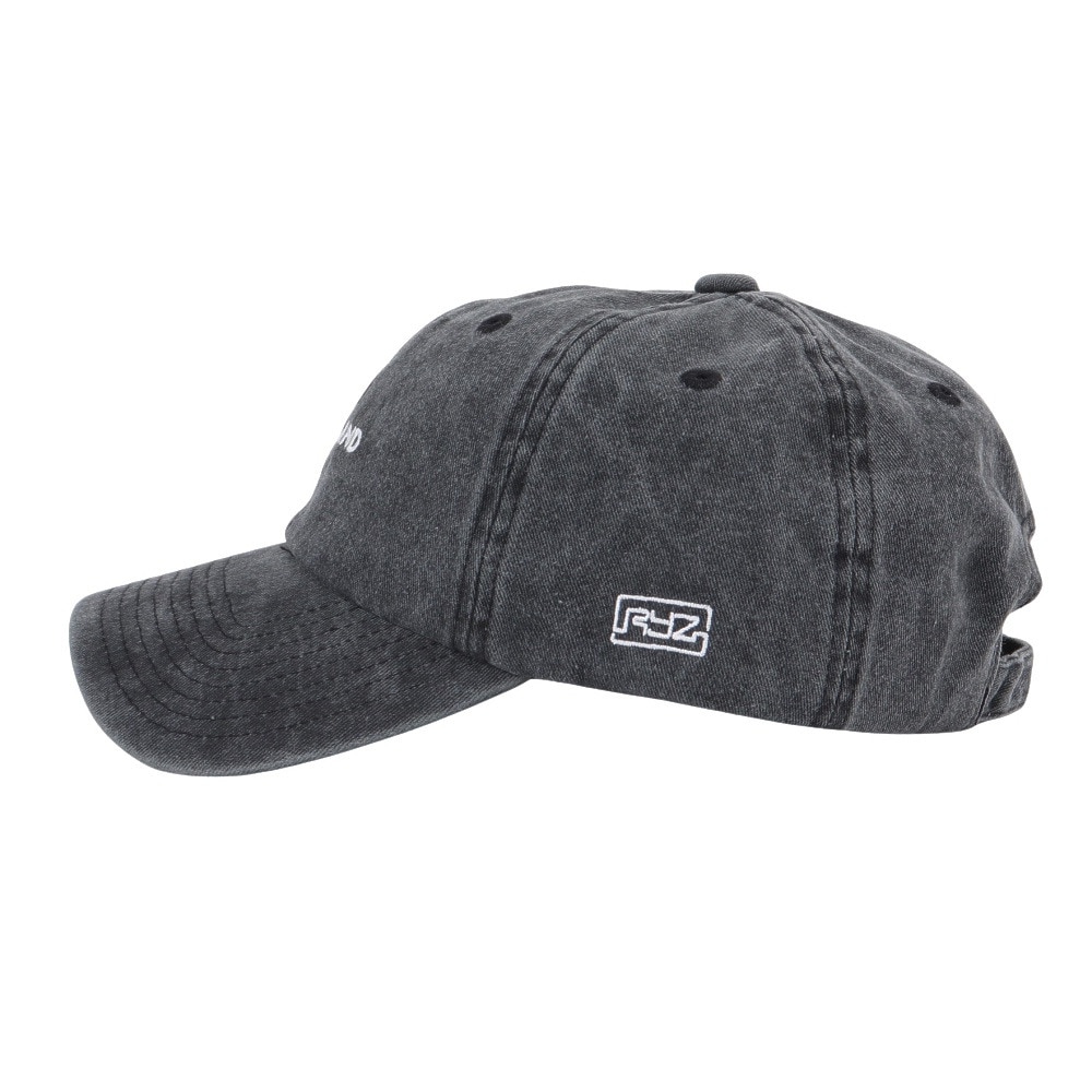 ライズ（RYZ）（メンズ）帽子 スモールロゴピグメントキャップ  RZ20ST25SS0035 BLK カジュアル ファッション おしゃれ スト系 お出かけ 旅行 デート ラフ
