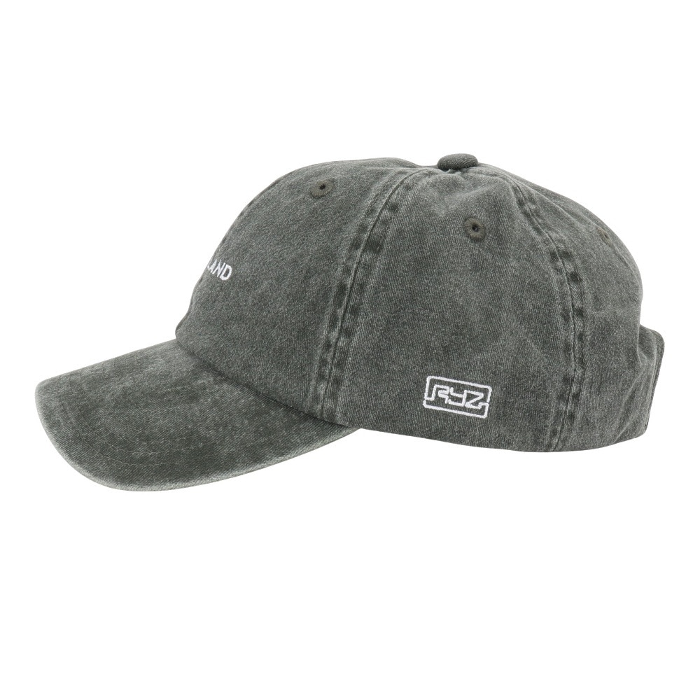 ライズ（RYZ）（メンズ）帽子 スモールロゴピグメントキャップ カーキ RZ20ST25SS0035 KHK カジュアル ファッション おしゃれ スト系 お出かけ 旅行 デート