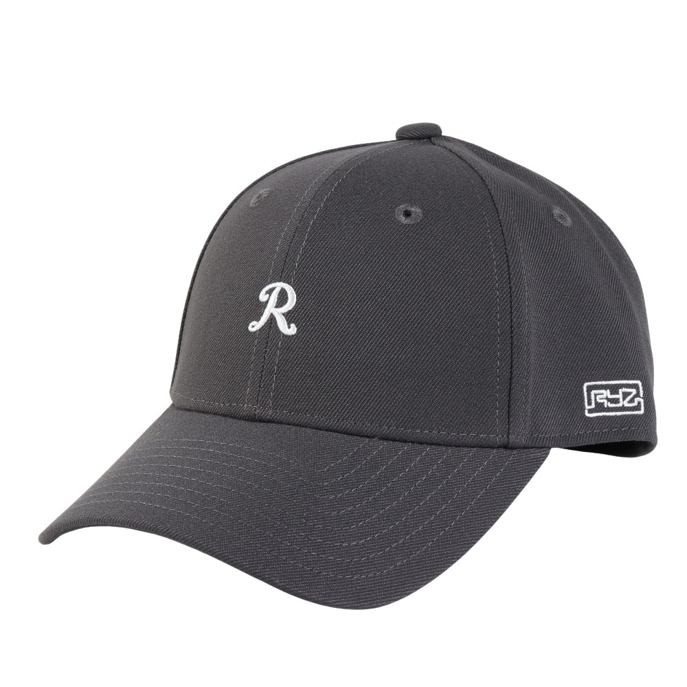 ライズ（RYZ）（メンズ）パッチRロゴキャップ チャコールグレー RZ20ST25SS0037 CGRY スポーツキャップ ファッションおしゃれ カジュアル 日焼け対策 