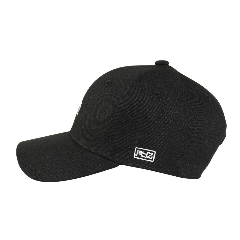 ライズ（RYZ）（メンズ）パズルリングロゴキャップ 黒 RZ20ST25SS0038 BLK スポーツキャップ ファッションおしゃれ カジュアル シンプル 日焼け対策 