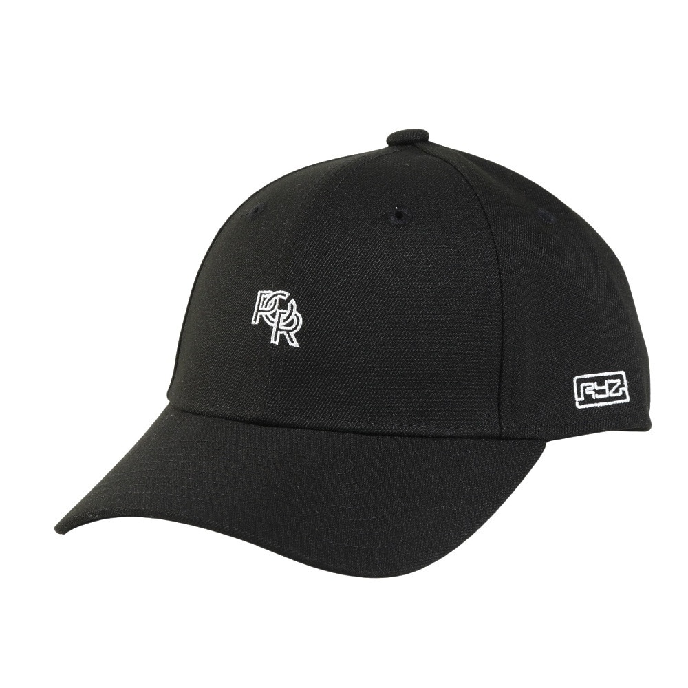 ライズ（RYZ）（メンズ）パズルリングロゴキャップ 黒 RZ20ST25SS0038 BLK スポーツキャップ ファッションおしゃれ カジュアル シンプル 日焼け対策 