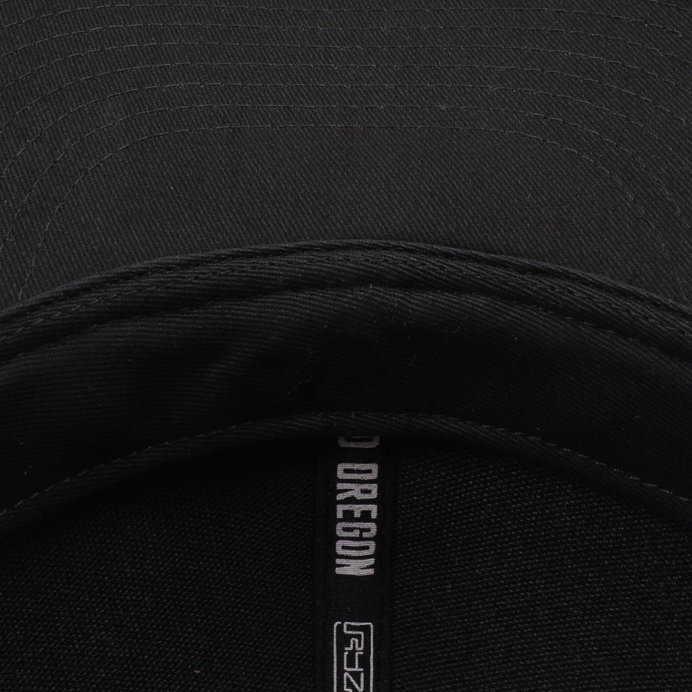 ライズ（RYZ）（メンズ、レディース）帽子 スライスロゴ キャップ 黒 RZ20ST25SS0041 BLK カジュアル ファッション おしゃれ スト系 お出かけ 旅行 デート