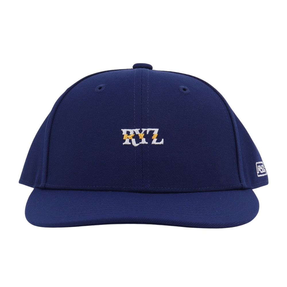 ライズ（RYZ）（メンズ、レディース）帽子 スライスロゴ キャップ 青 RZ20ST25SS0041 BLU カジュアル ファッション おしゃれ スト系 お出かけ 旅行 デート