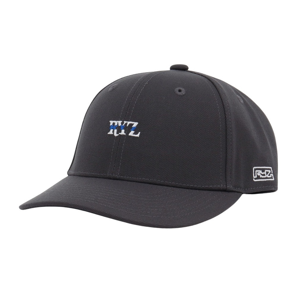 ライズ（RYZ）（メンズ、レディース）帽子 スライスロゴ キャップ RZ20ST25SS0041 CGRY カジュアル ファッション おしゃれ スト系 お出かけ 旅行 デート ラフ 旅行