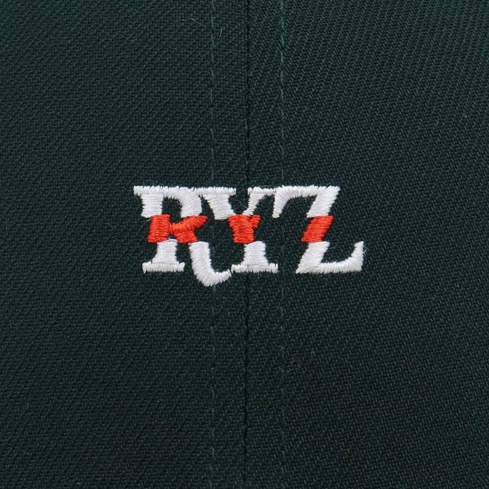 ライズ（RYZ）（メンズ、レディース）帽子 スライスロゴ キャップ RZ20ST25SS0041 DGRN カジュアル ファッション おしゃれ スト系 お出かけ 旅行 デート ラフ
